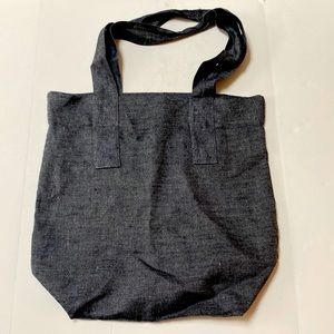 Flax 100% linen tote or market bag